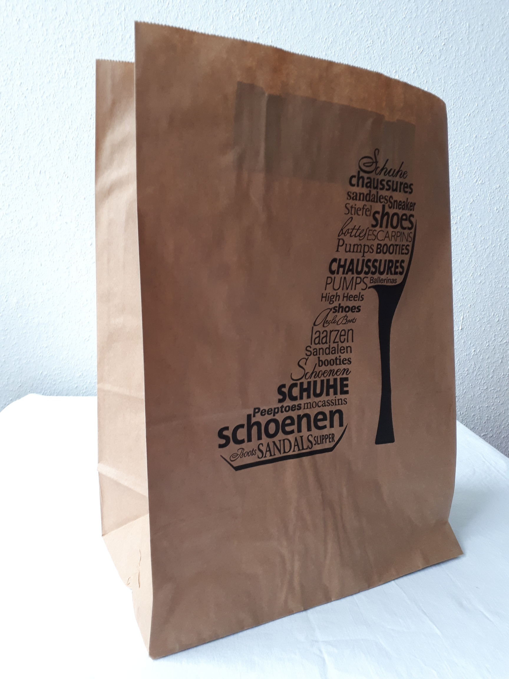Papier Tragetasche Schuhe Papier Tragetasche Schuhe