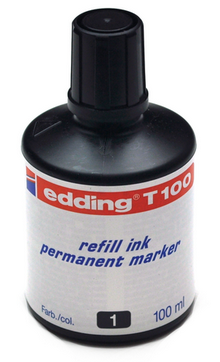 Edding-Nachfüllfarbe schwarz