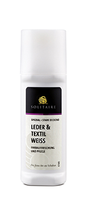 Solitaire Leder- und Textilweiss (Liquid White)