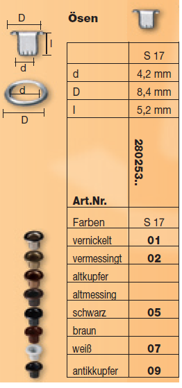 Ösen S 17