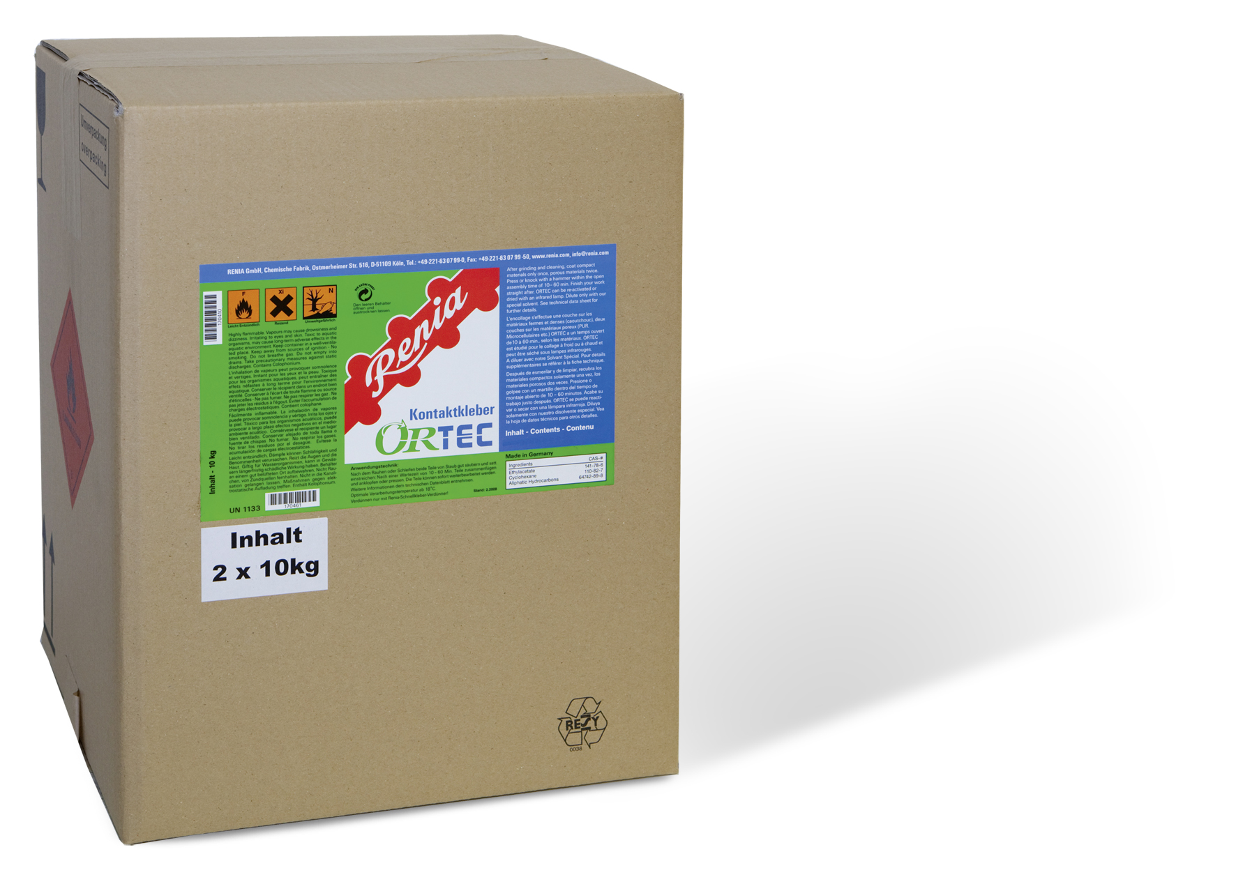 Ortec NV - Kontaktkleber