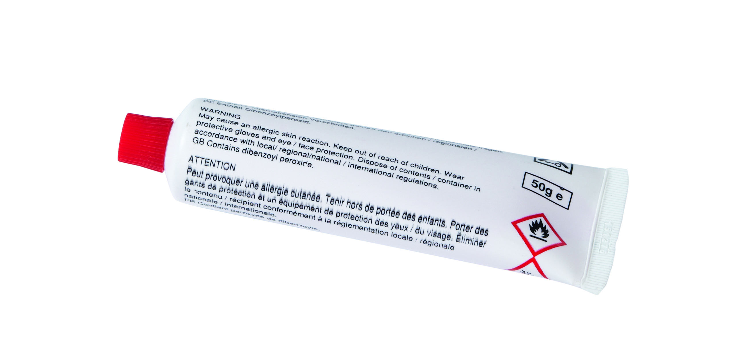 Härterpaste rot