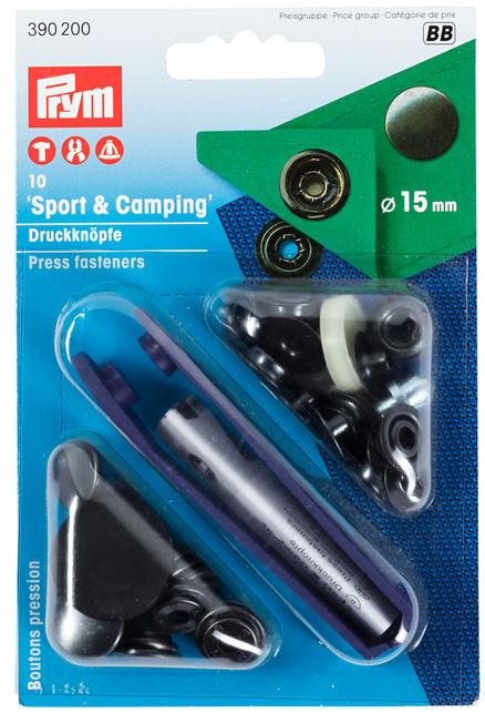 Prym Sport+Camping Druckknöpfe 390200