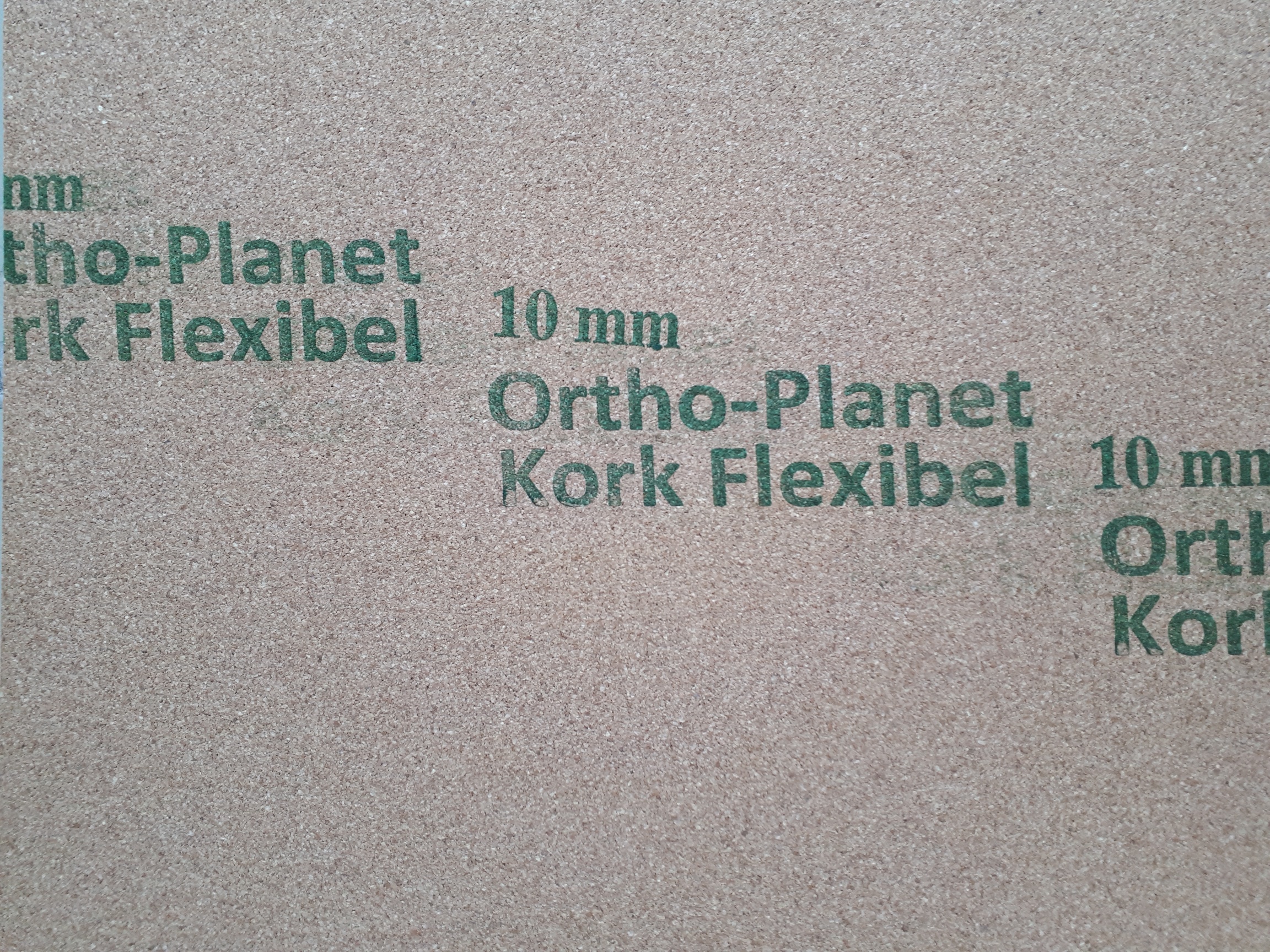 Ortho-Planet-Kork flexibel