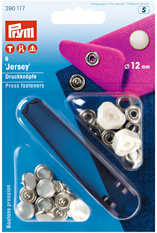 Prym Jersey Druckknöpfe 390117