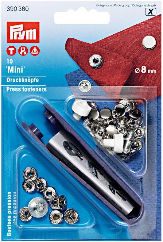 Prym Mini-Druckknöpfe 390360