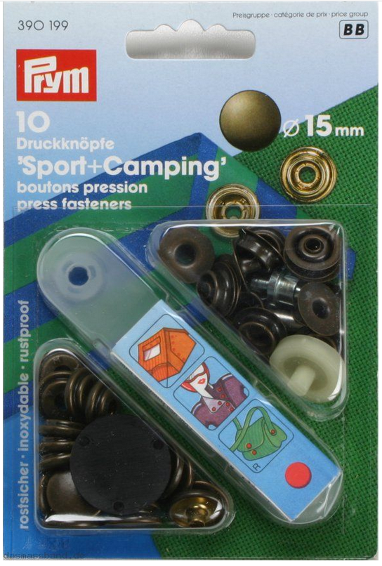 Prym Sport+Camping Druckknöpfe 390199